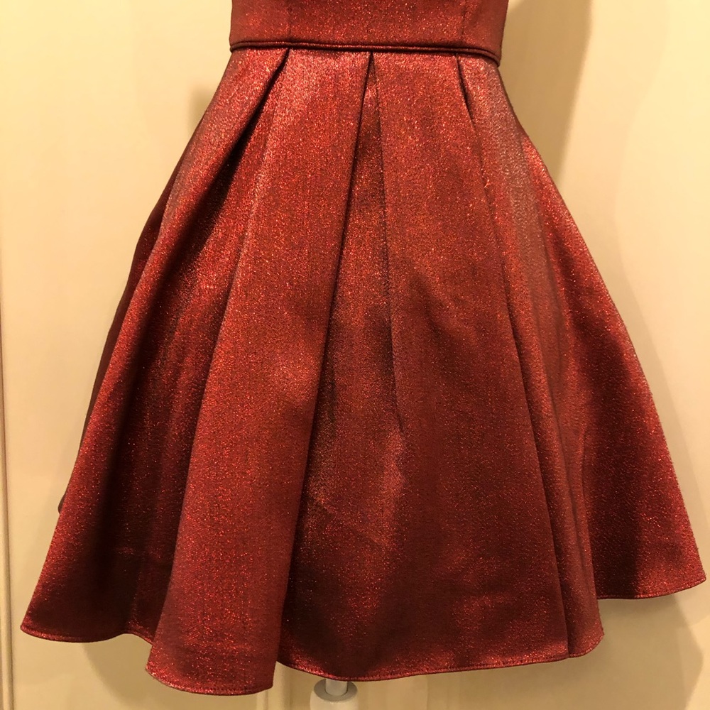 NWT Junior's shimmery dress - Picture 5 of 8